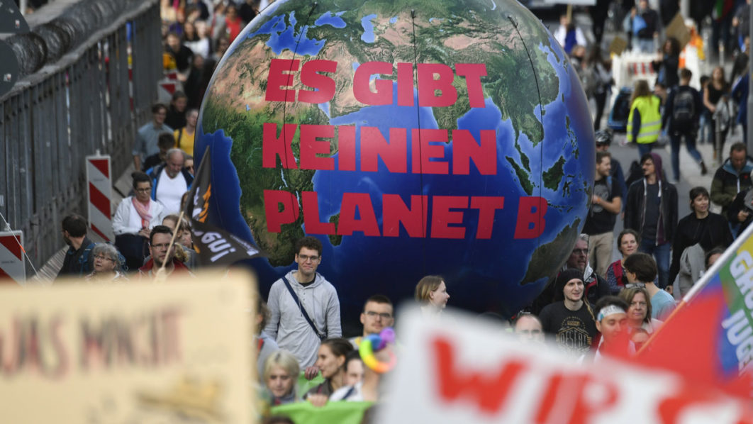 GERMANY-POLITICS-CLIMATE-PROTEST