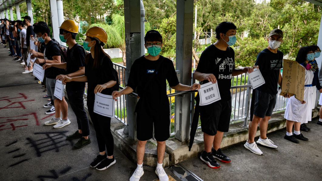 HONG KONG-CHINA-POLITICS-CRIME-UNREST