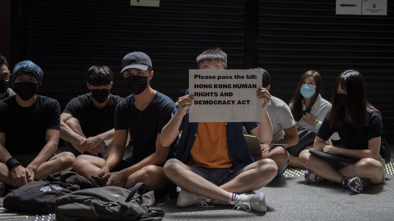 HONG KONG-CHINA-POLITICS-UNREST