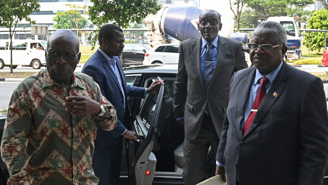 SINGAPORE-ZIMBABWE-POLITICS-MUGABE