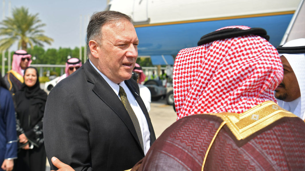 SAUDI-US-DIPLOMACY-POMPEO