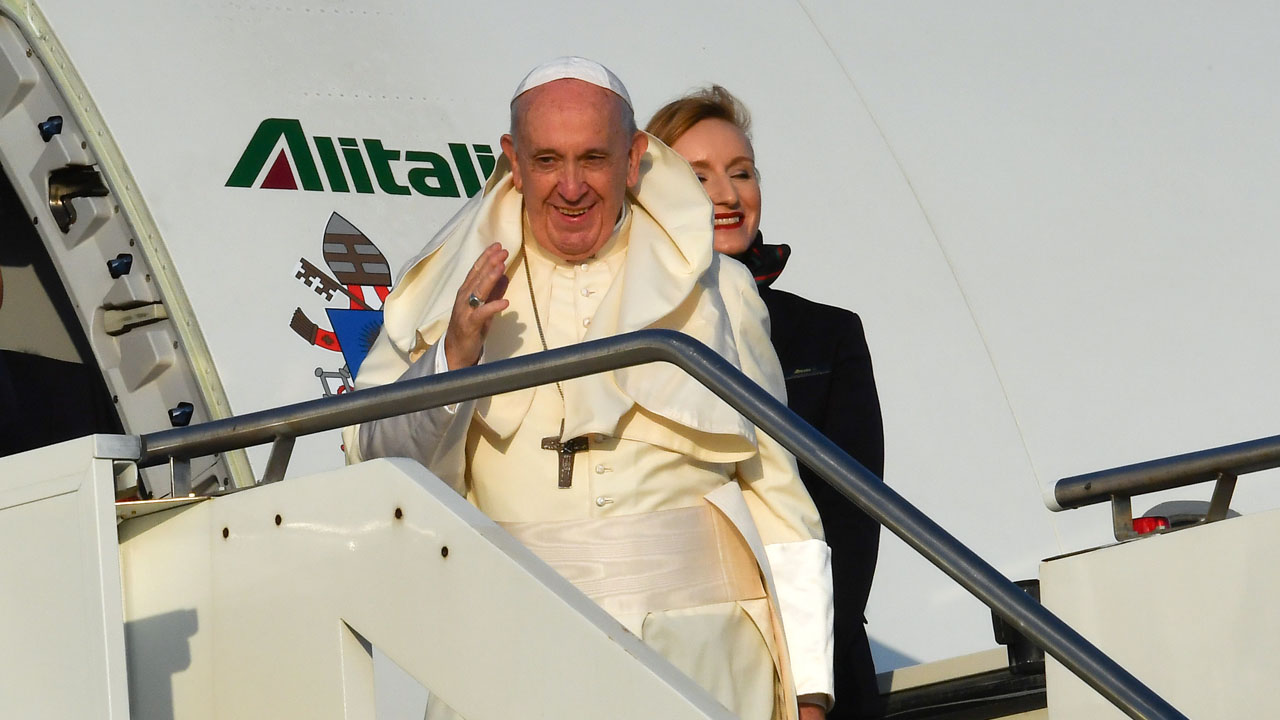 ITALY-RELIGION-POPE-MOZAMBIQUE
