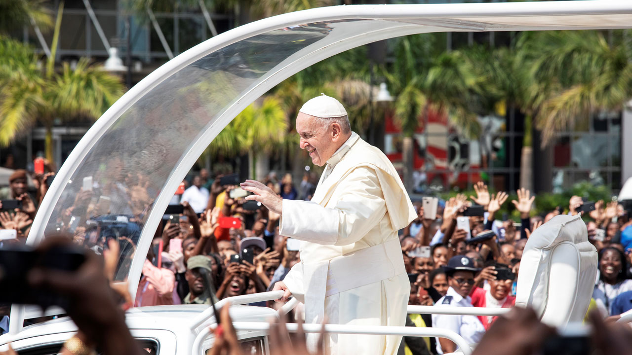 MOZAMBIQUE-RELIGION-CATHOLICISM-POPE