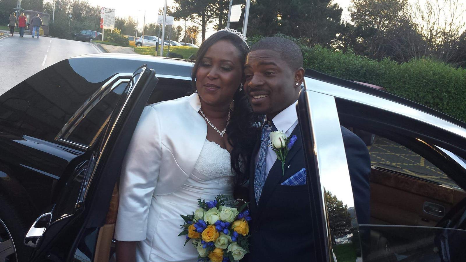 Victor James and wife