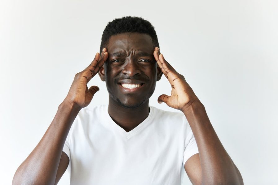 black man