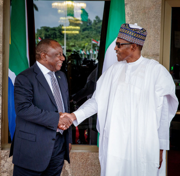 Ramaphosa and Buhari