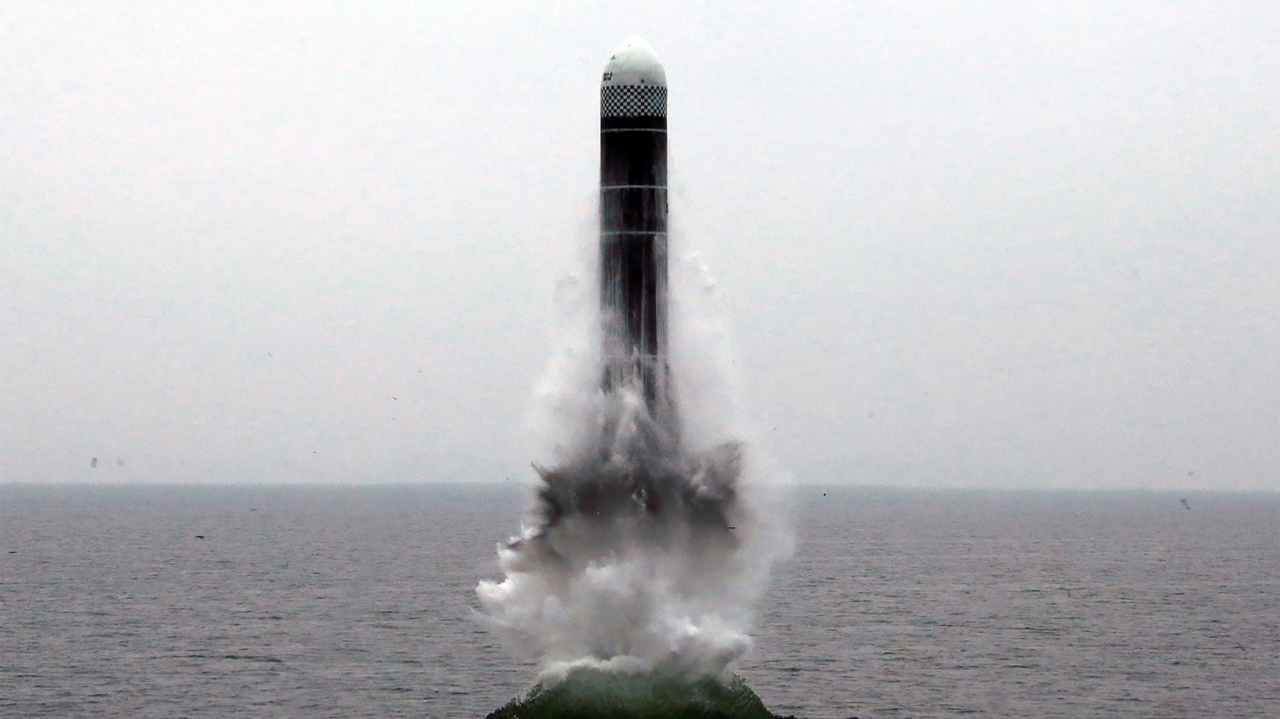 NKOREA-POLITICS-MILITARY-MISSILE