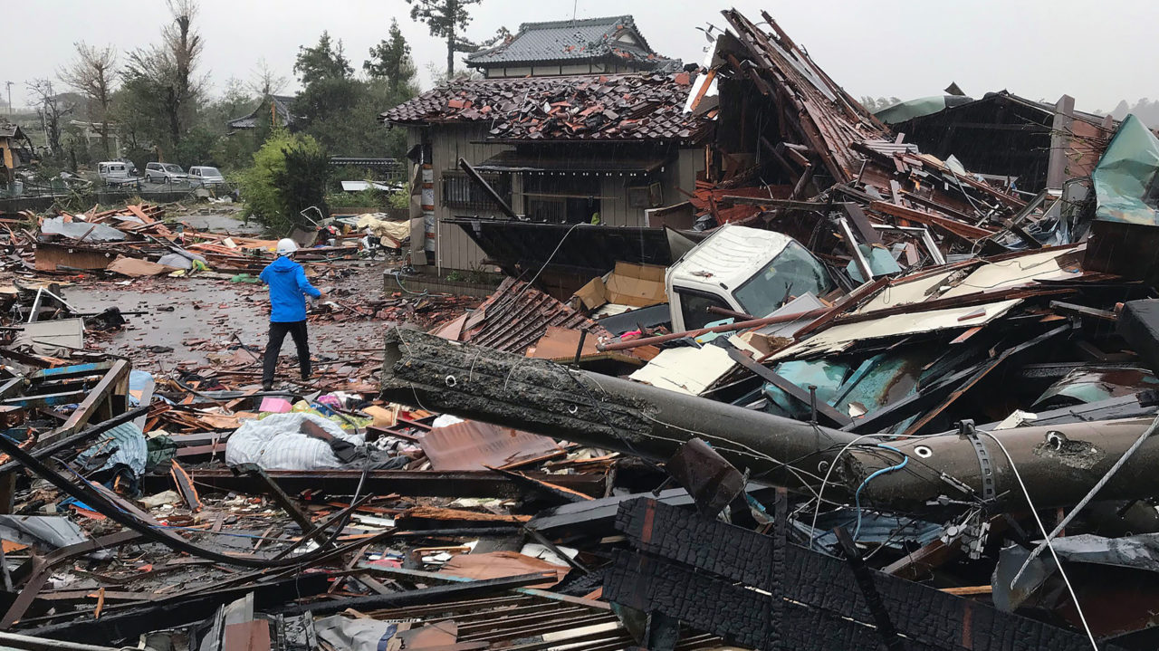 JAPAN-WEATHER-TYPHOON
