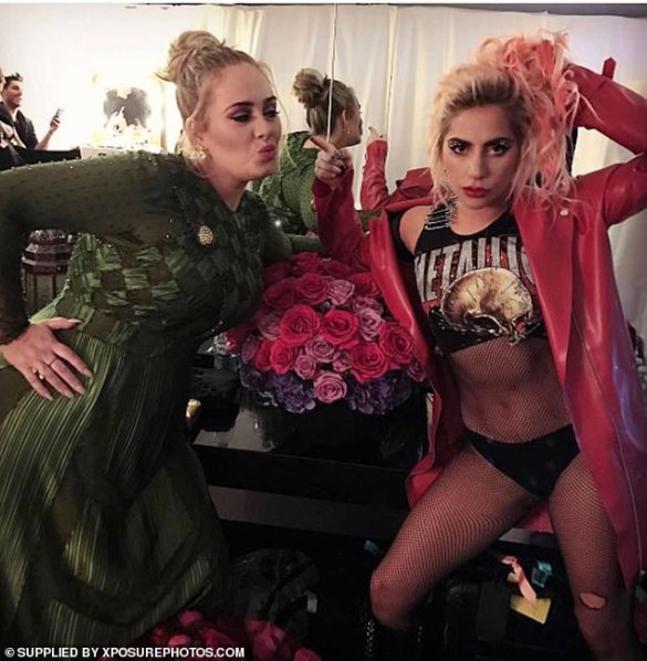 Adele and Lady Gaga