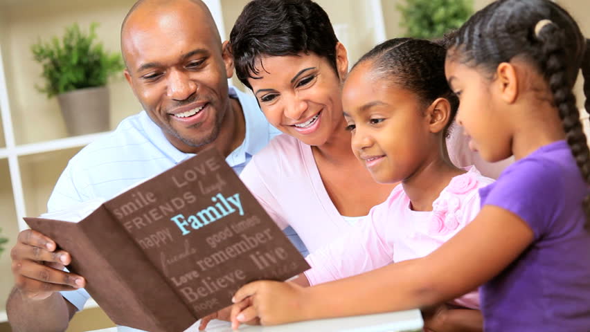 African parents and their children Photo – Shutterstock