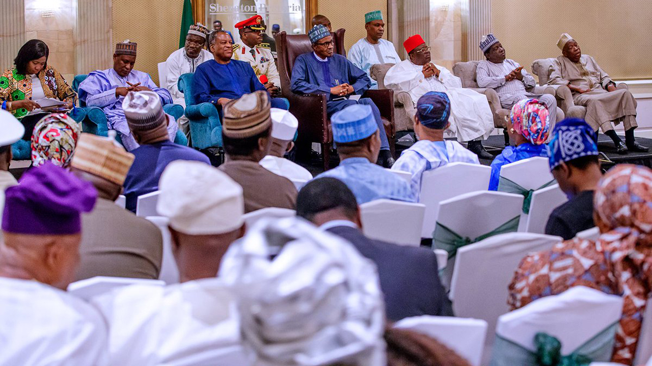 Buhari in South Africa
