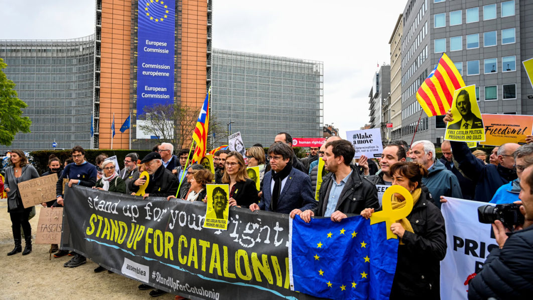 BELGIUM-SPAIN-CATALONIA-DEMO-POLITICS-TRIAL
