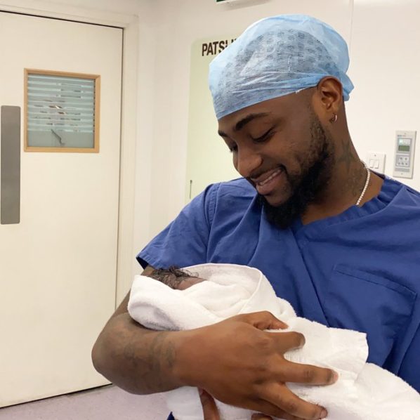 Davido and his son – Twitter – iam_Davido