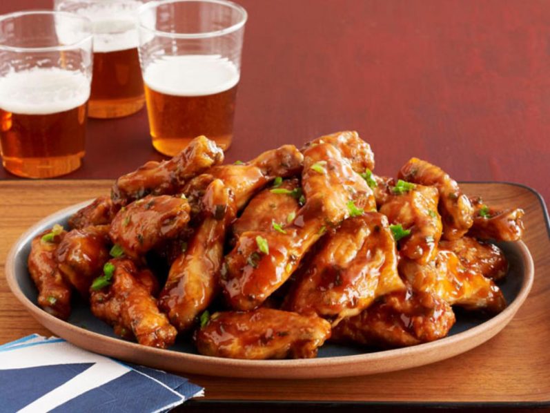 Glazed chicken. Photo Food Network