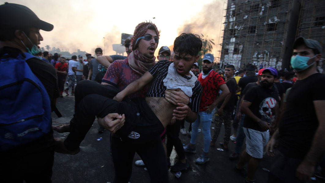 IRAQ-POLITICS-DEMONSTRATION