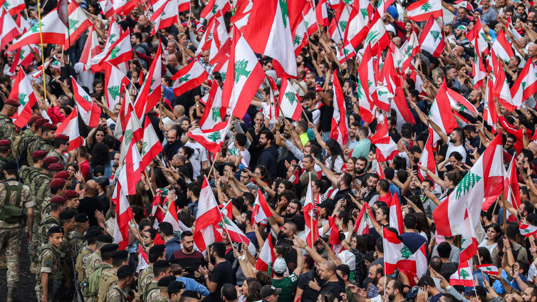 LEBANON-POLITICS-DEMO