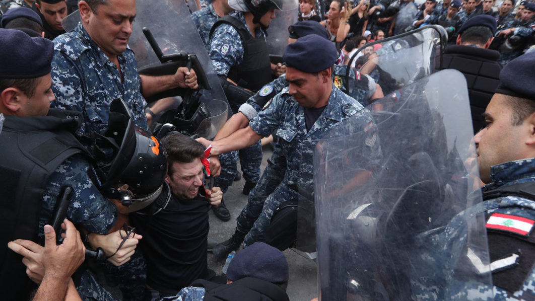 LEBANON-POLITICS-DEMO