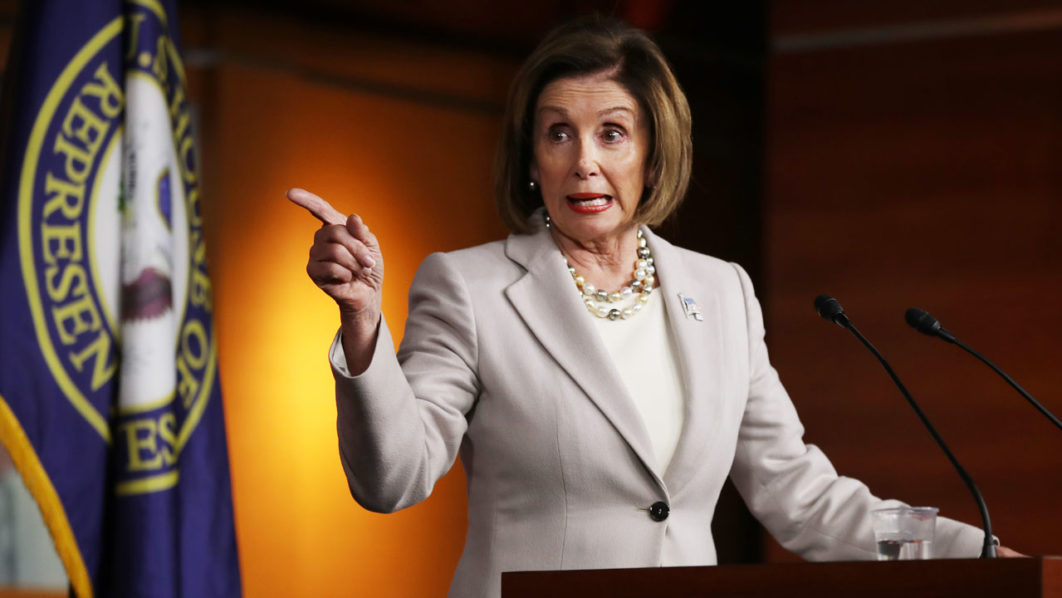 House Speaker Nancy Pelosi Holds Weekly News Conference At The Capitol
