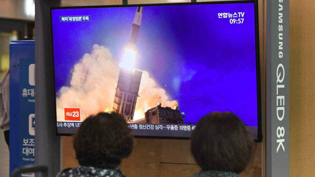 SKOREA-NKOREA-MILITARY-MISSILE