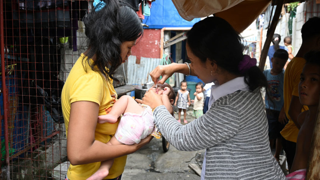 PHILIPPINES-HEALTH-POLIO