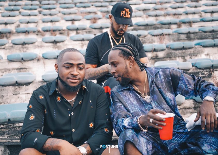 davido and popcaan photo_notjustok