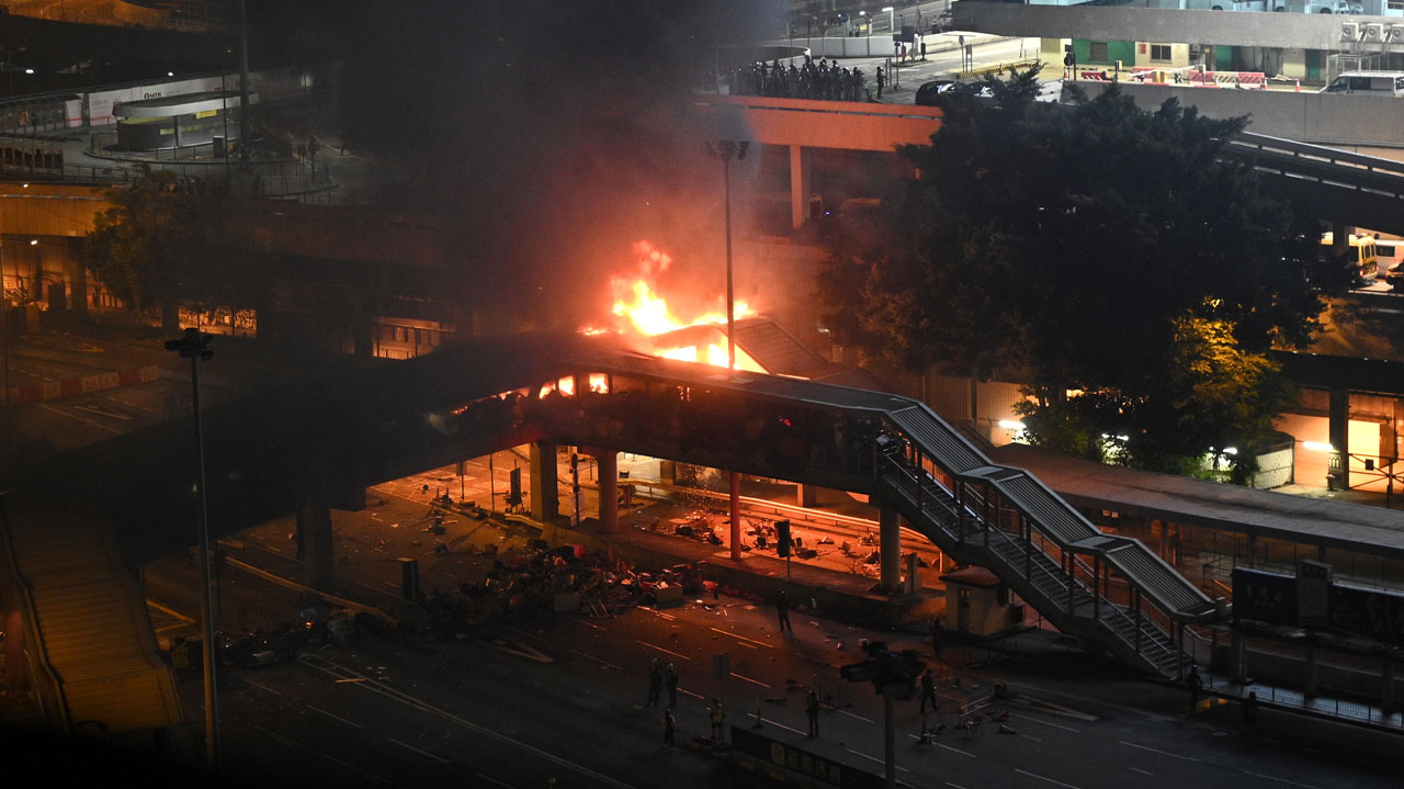 HONG KONG-CHINA-POLITICS-UNREST