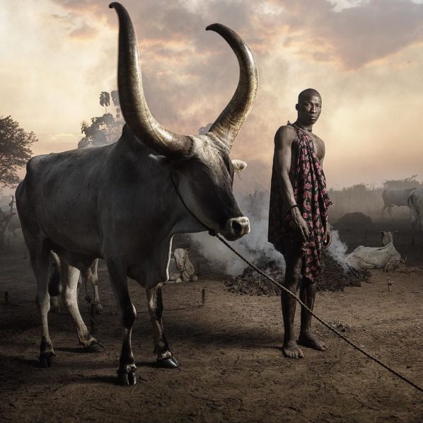 A man of the Mundari Tribe. Photo @marcogrob