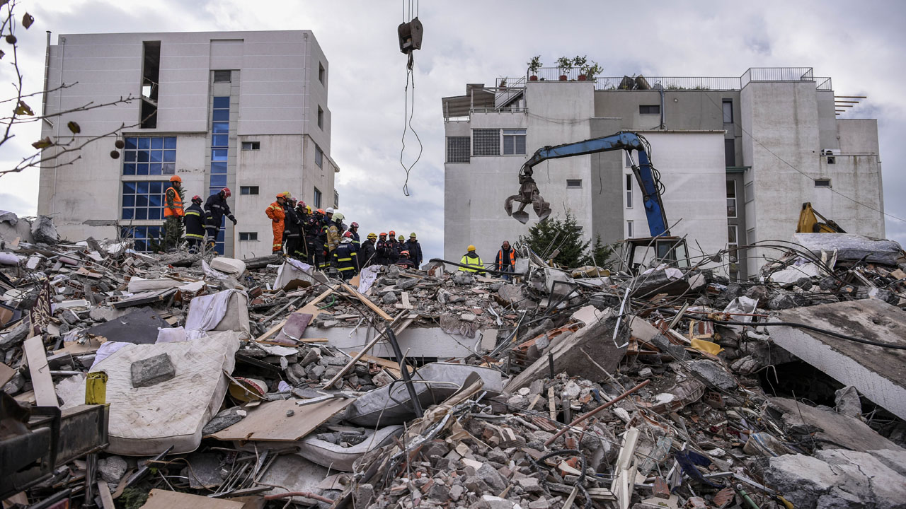 ALBANIA-EARTHQUAKE