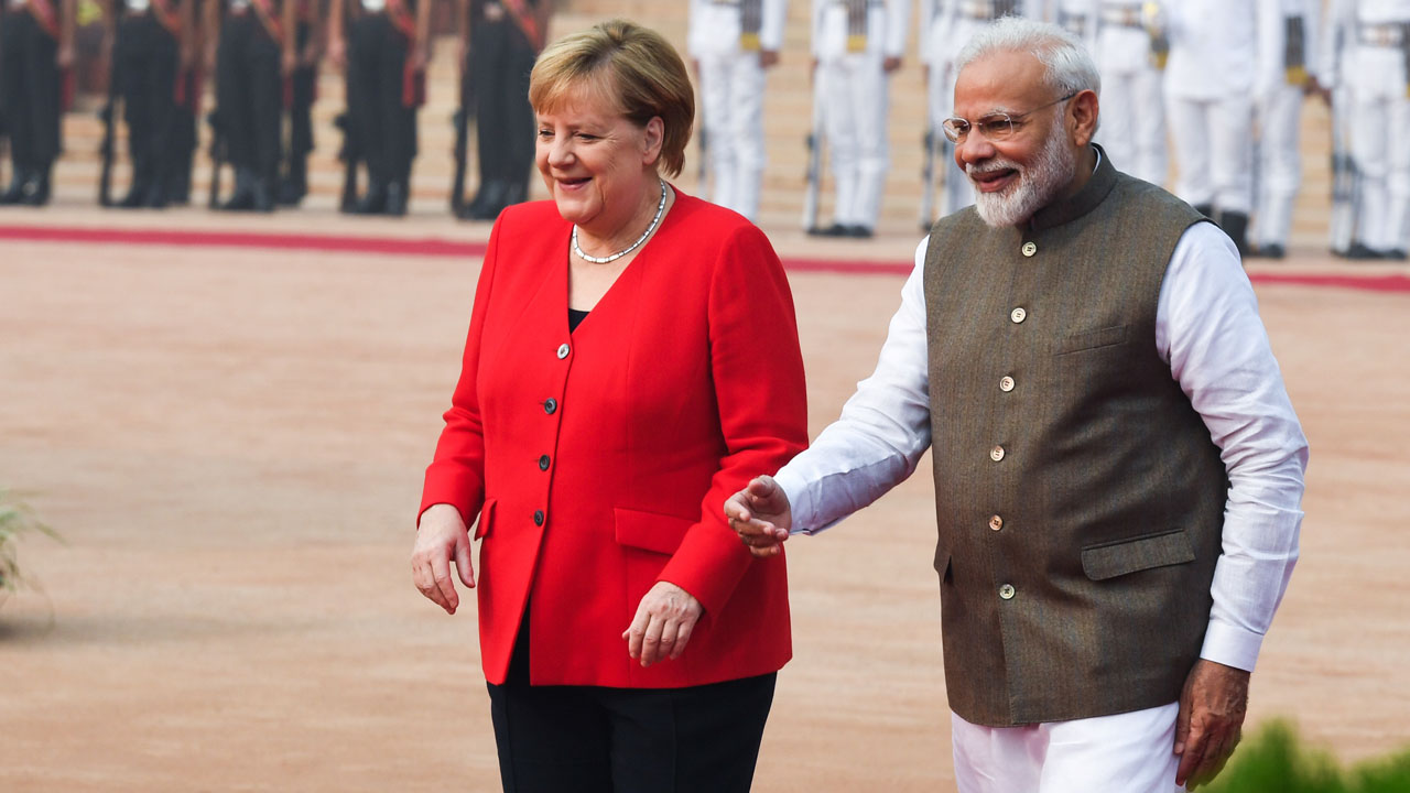 INDIA-GERMANY-DIPLOMACY