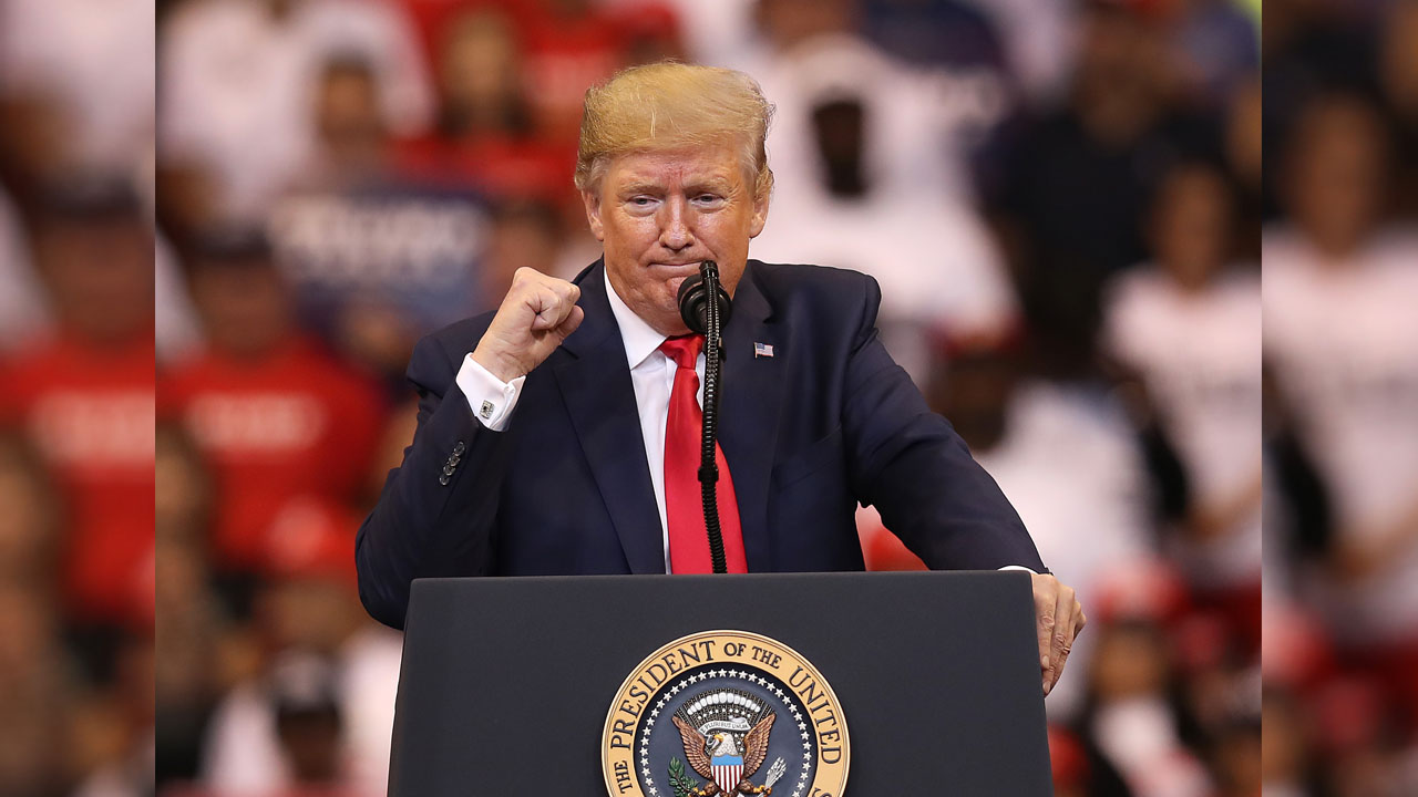 Donald Trump Holds A “Welcome Home” Rally In South Florida