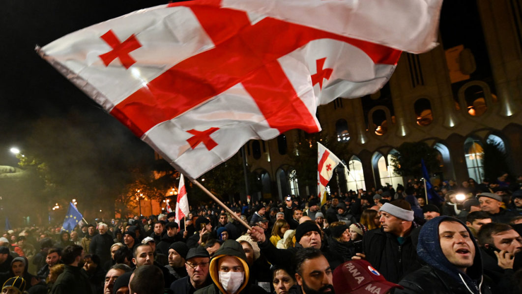 GEORGIA-POLITICS-OPPOSITION-DEMO