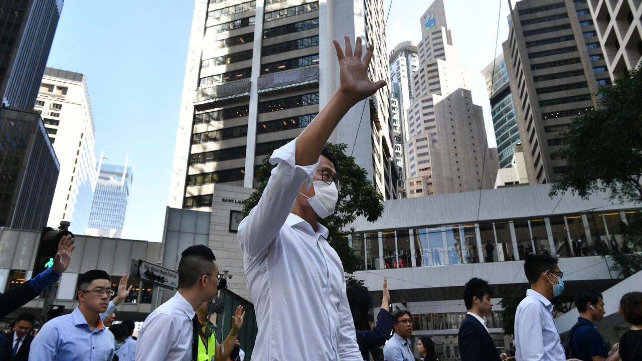 HONG KONG-CHINA-politics-CRIME-unrest