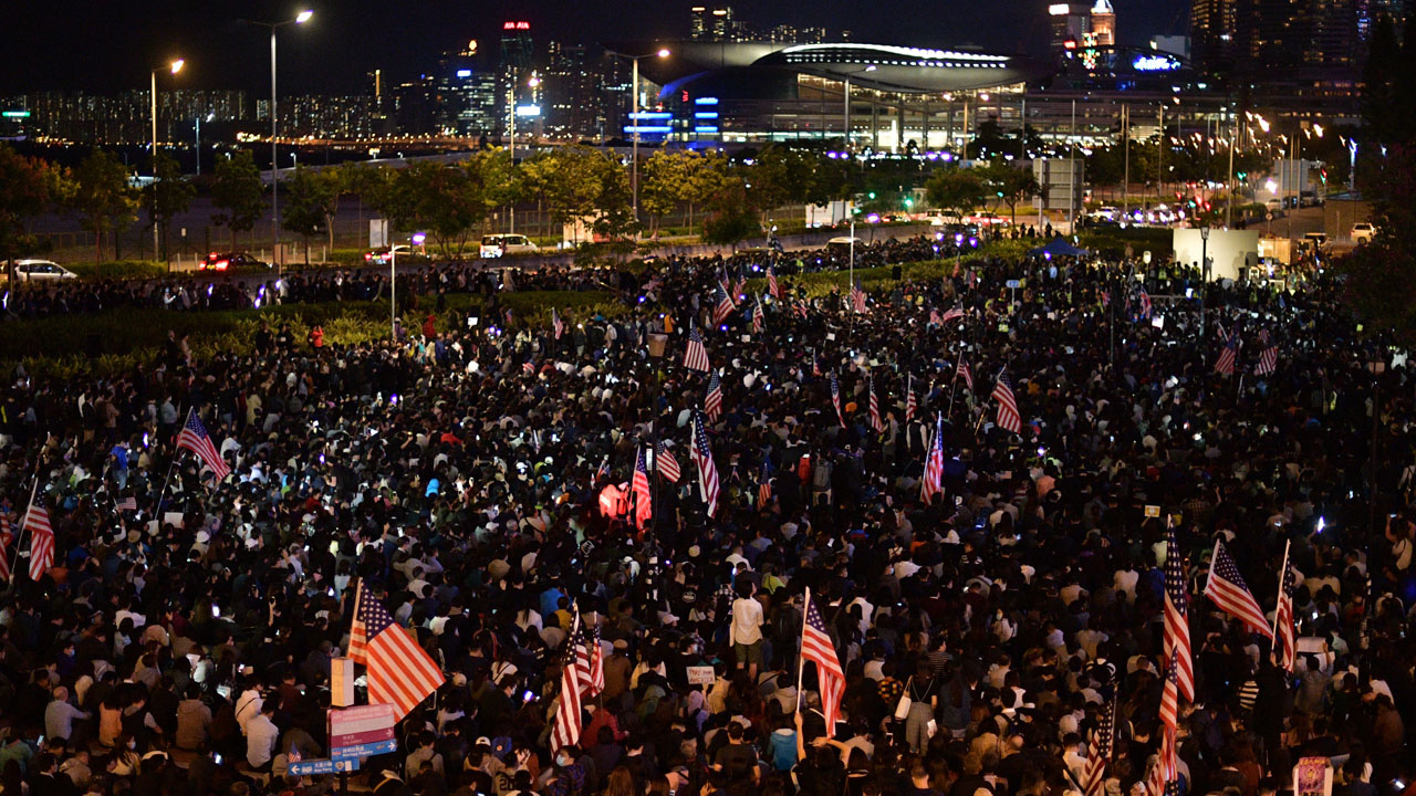 HONG KONG-CHINA-US-POLITICS-DIPLOMACY-UNREST