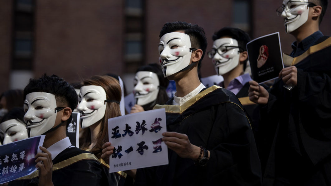 HONG KONG-CHINA-POLITICS-UNREST