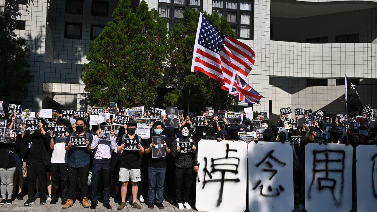 HONG KONG-CHINA-POLITICS-UNREST