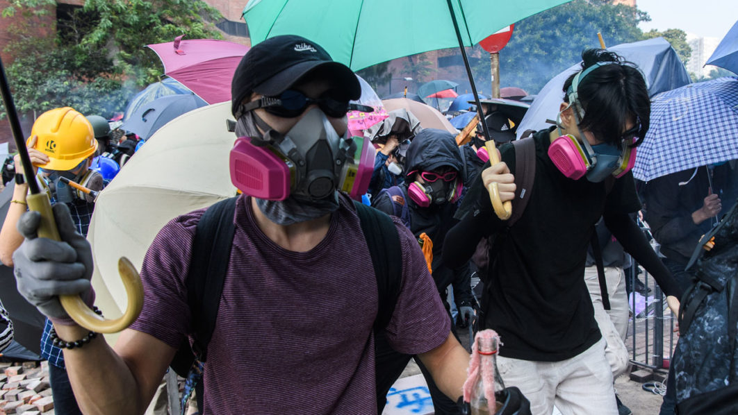 HONG KONG-CHINA-POLITICS-UNREST
