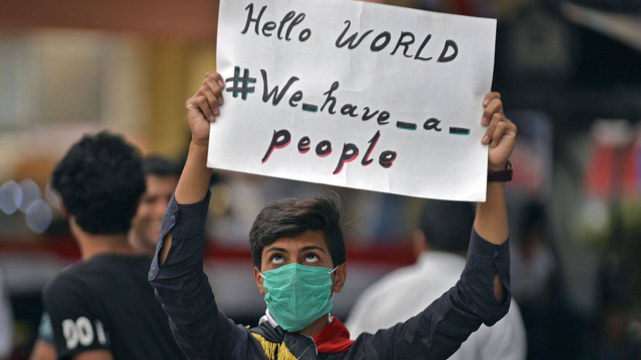 IRAQ-POLITICS-UNREST-DEMO
