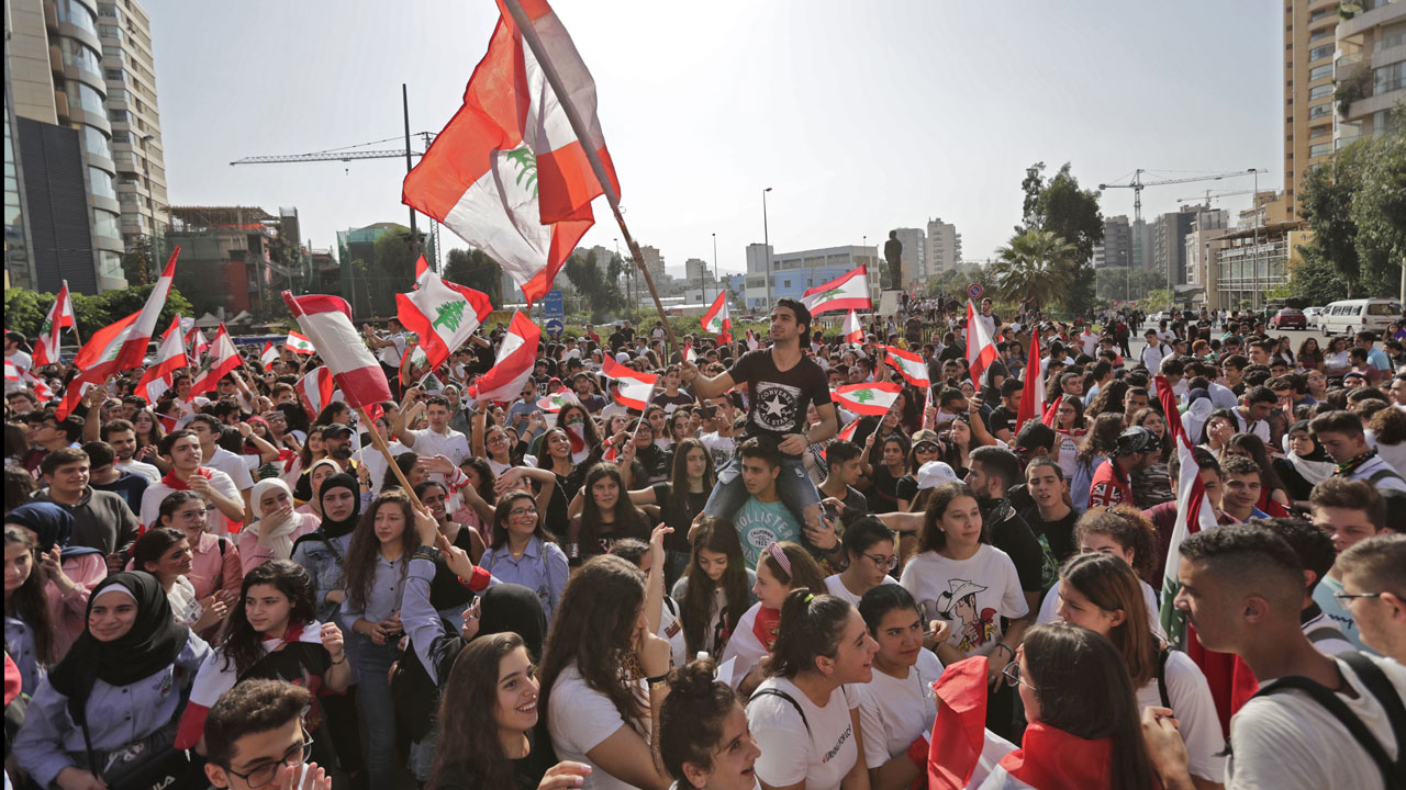 LEBANON-POLITICS-DEMO