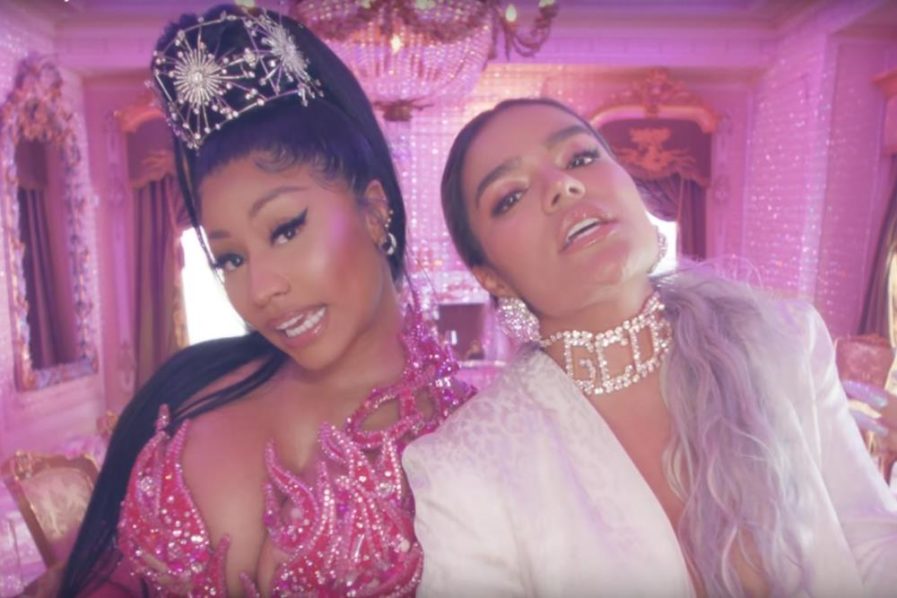 Nicki Minaj and Karol G Photo – Glamsham