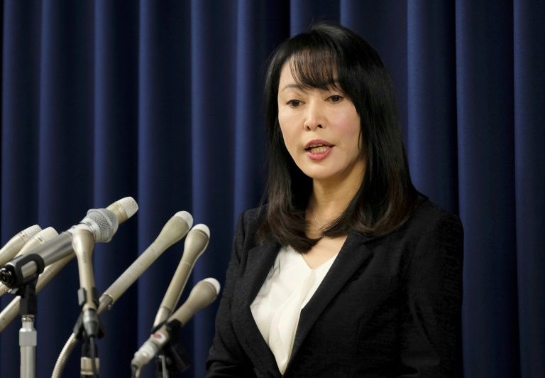 Justice minister Masako Mori