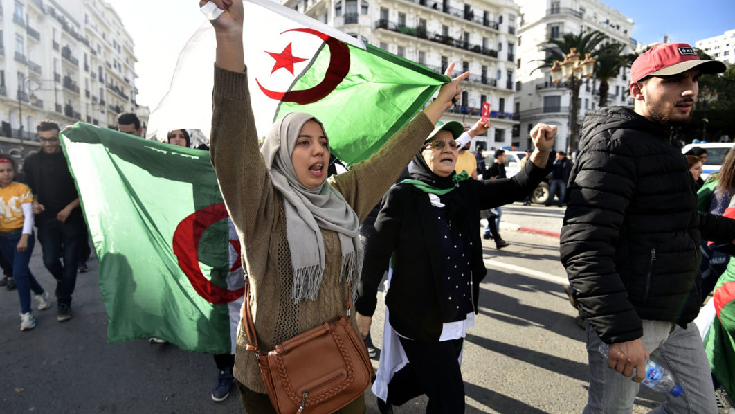 ALGERIA-POLITICS-PROTEST