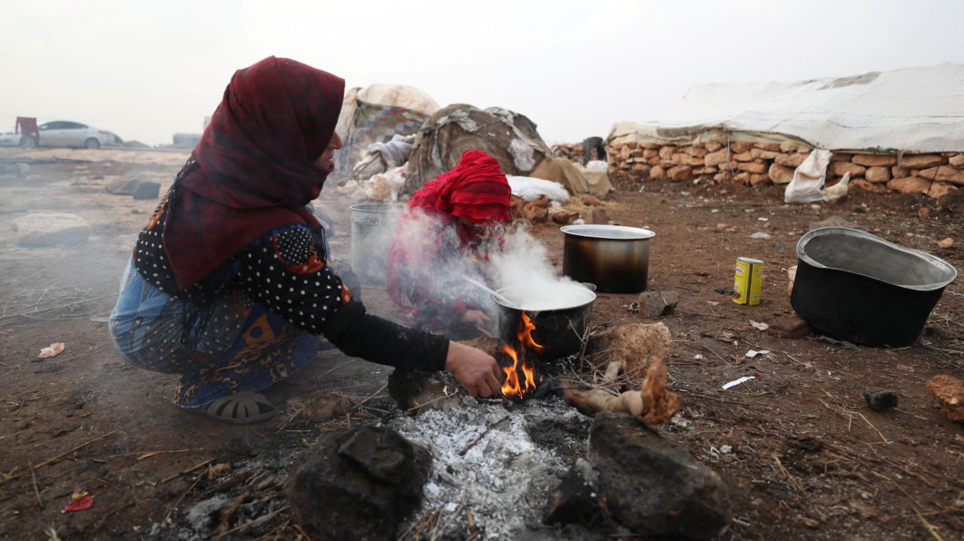 SYRIA-CONFLICT-DISPLACED