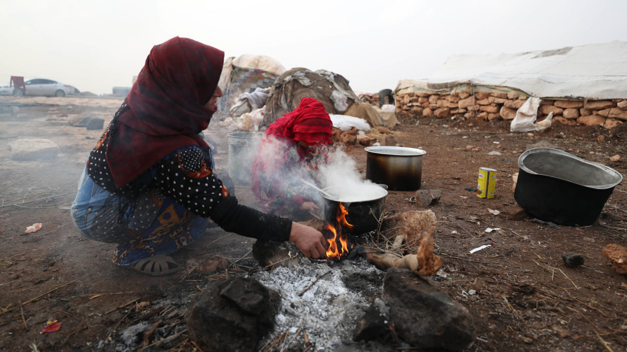 SYRIA-CONFLICT-DISPLACED