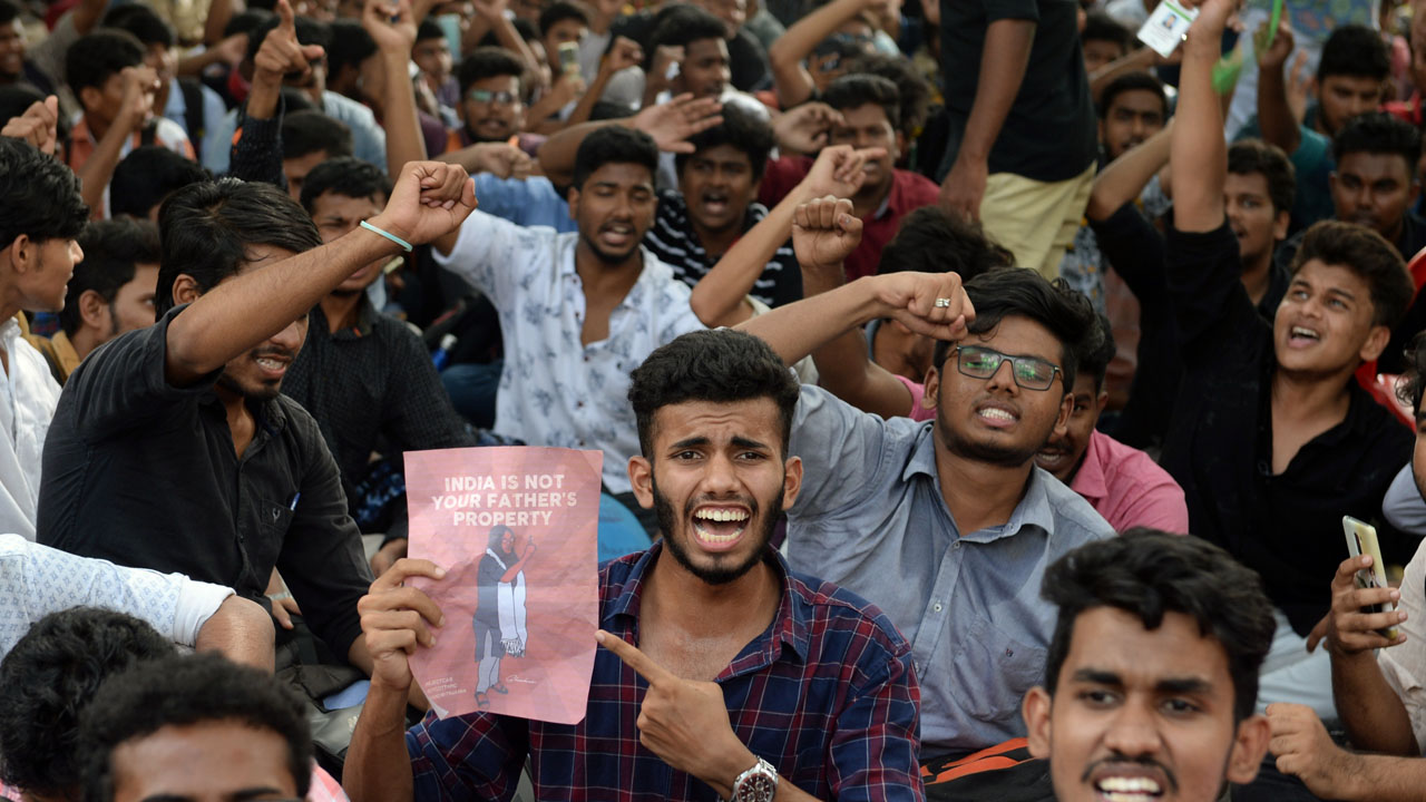 INDIA-POLITICS-RIGHTS-UNREST