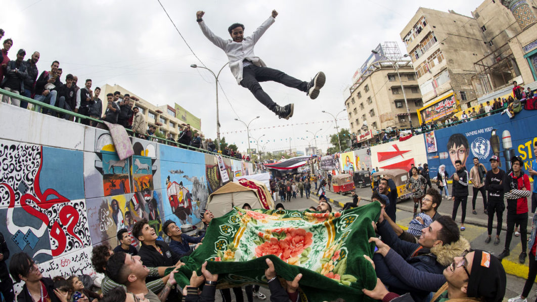 IRAQ-POLITICS-PROTESTS