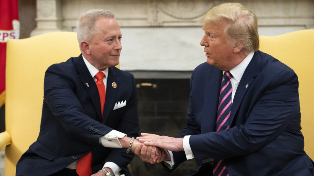 President Trump Meets With NJ Congressman Jeff Van Drew