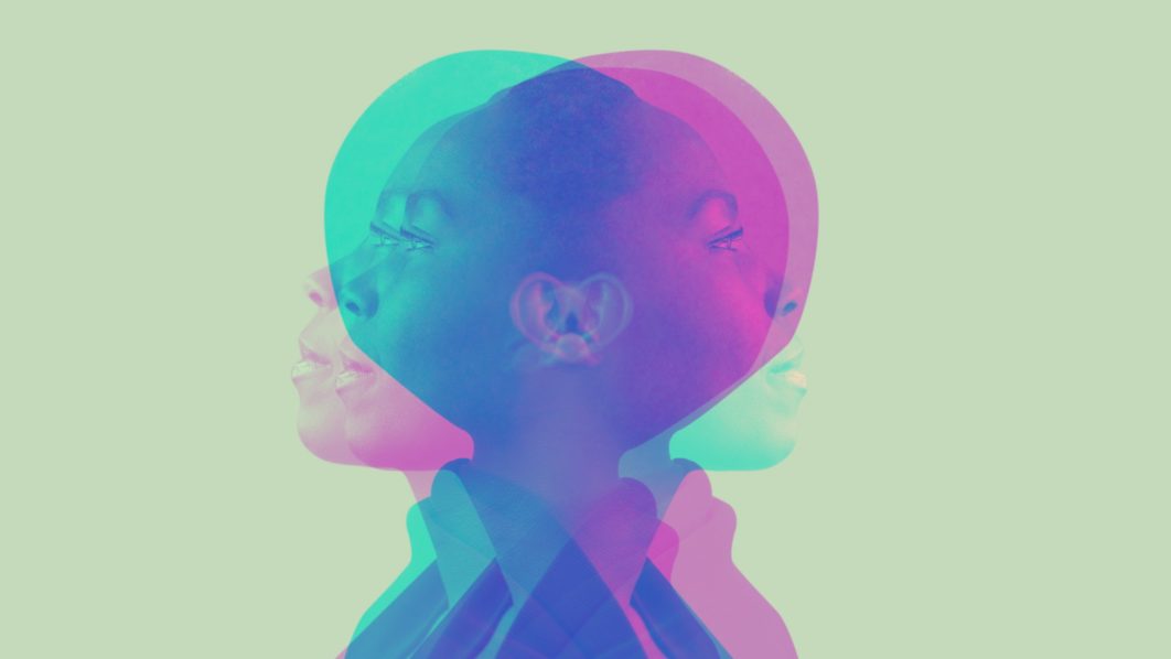 Schizophrenia illustration. Photo Glamour