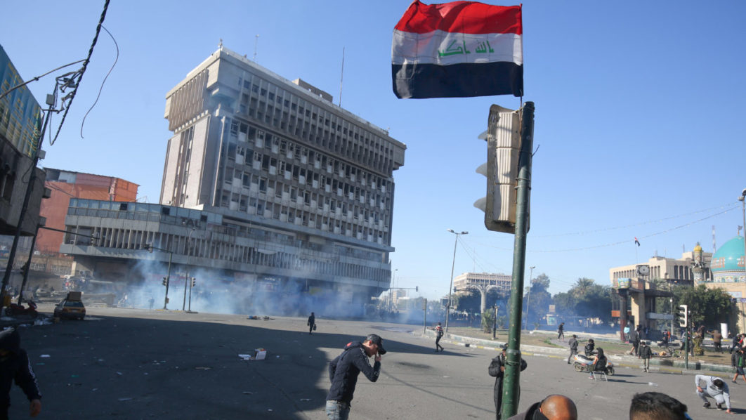 IRAQ-POLITICS-PROTEST