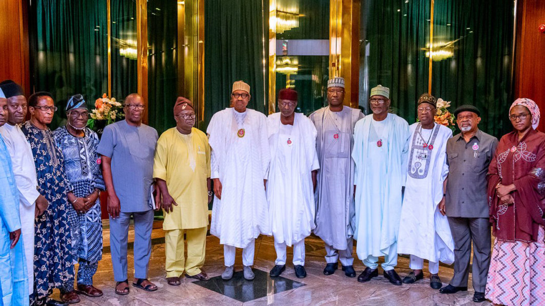 Buhari with ASUU