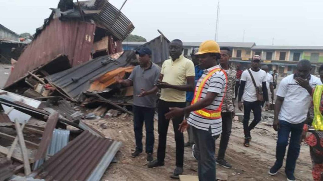 Cross-River-State-Commissioner-for-Environment-Mr-Mfon-Bassey-right-during-the-demolition-exercise-e1579423182684